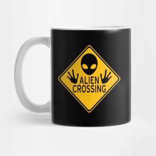 Alien Crossing Mug